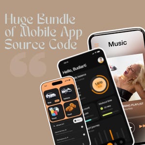10,000+ Flutter Mobile App Source Code Bundle | Open Source Apps | Developer Resources | UI Kits | SaaS | E-commerce | Instant Digital