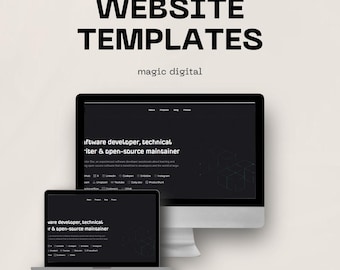 Developer Portfolio Ideas | React, Next.js Source Code Bundle (Digital Download)