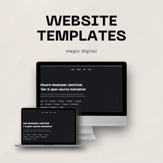 Developer Portfolio Ideas | React, Next.js Source Code Bundle (Digital Download)
