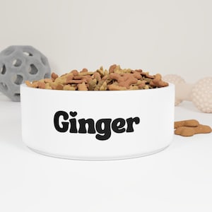 Personalized Pet Bowl, Dog Bowl, Cat Bowl, Dog Food Bowl, Dog Water Dish, Cat Food Bowl, Cat Water Dish, Pet Lover Gift, Dog Lover Gift