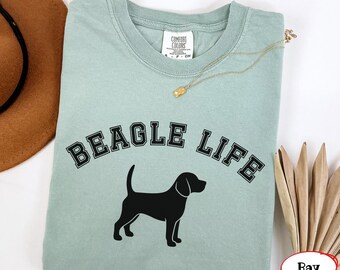 Comfort Colors Beagle T-Shirt | Beagle Life TShirt | Beagle Lover Tee | Beagle Mom Shirt | Beagle Lover Gift | Beagle Dad Gift | Beagle Tee