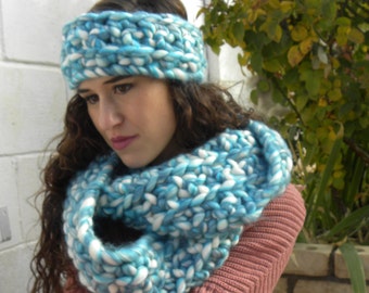 Infinity Scarf and Head Band