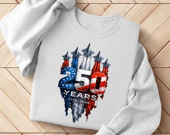 USA 250th Anniversary Semi-Quincentennial Art: 1776-2026 Patriotic Jets PNG, American Independence Day Decor, Shirt png Digital Download