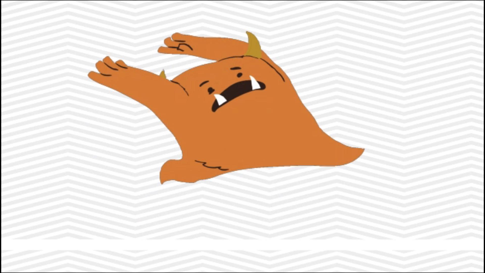 面白いモンスターのエモートGIF | 手描きアニメーションTwitchステッカー（デジタルダウンロード） - Etsy 日本, image size:1920x1080