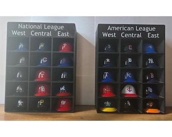 3D Printed MLB Standings Board Shelf – Fits Rawlings Mini Baseball