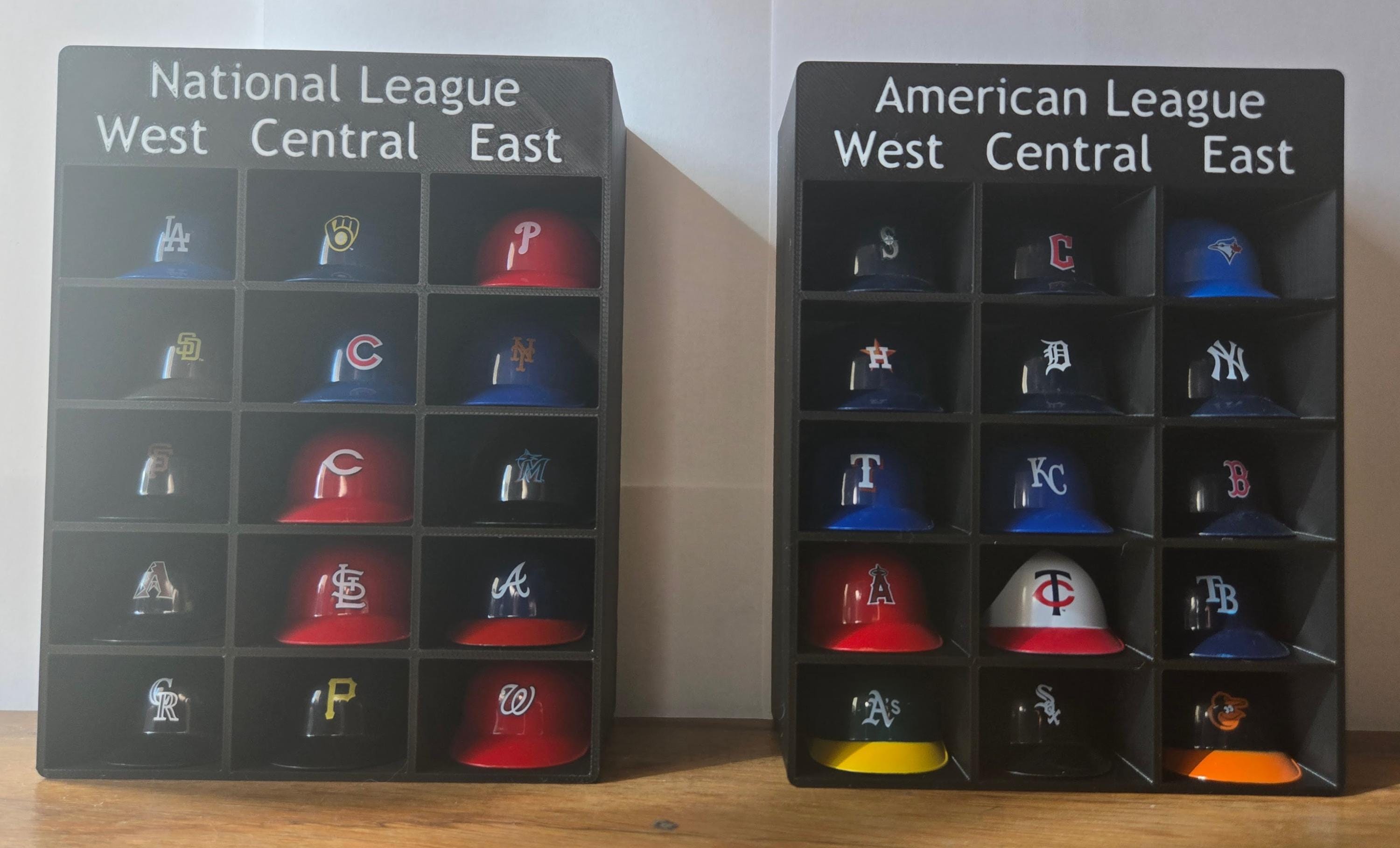 3D Printed MLB Standings Board Shelf – Fits Rawlings Mini Baseball