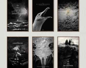 Póster de la película El Faro, láminas para pared, póster artístico, regalo en lienzo, recuerdo, decoración del hogar, arte para la pared de la sala de estar