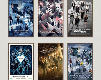 Now You See Me: Now You Don't Movie Poster, Wall Art Prints, Art Poster, Canvas Material Gift, Keepsake, Home Decor, Live Room Wall Art