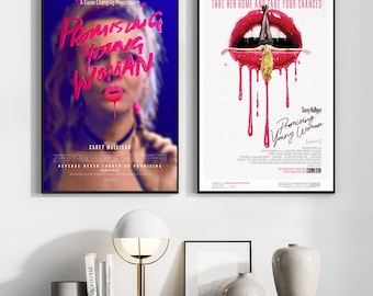 Póster de la película "Una joven prometedora", impresiones de arte mural, lienzo para regalo, recuerdo, decoración del hogar, arte mural para sala de estar