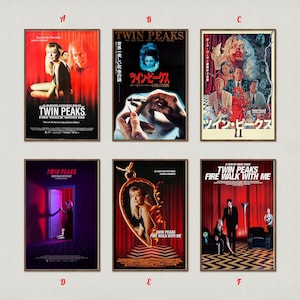 Twin Peaks Japanese Poster - Etsy
