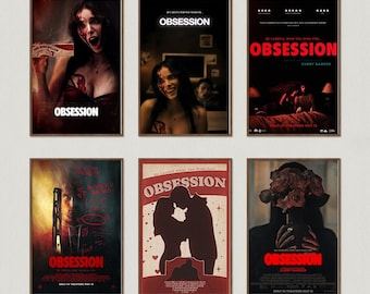 Obsession Movie Poster, Wall Art Prints, Art Poster, Canvas Material Gift, Keepsake, Home Decor, Live Room Wall Art