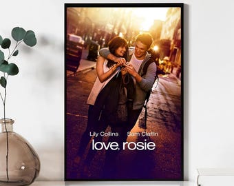 Liefde, Rosie-filmposter, kunst aan de muur, kunstposter, cadeau canvasmateriaal, aandenken, woondecoratie, live kamer kunst aan de muur, kunst aan de muur, kunst aan de muur, kunst aan de muur