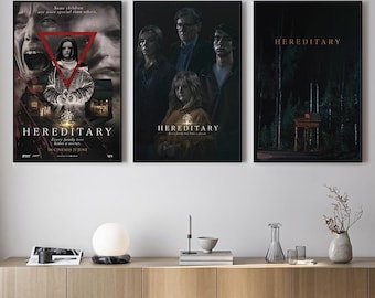 Erfelijke filmposter, kunst aan de muur wordt afgedrukt, kunstposter, canvas materiaal cadeau, aandenken, woondecoratie, live kamer kunst aan de muur