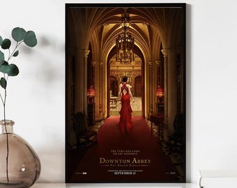 Póster de la película Downton Abbey, láminas para pared, regalo en lienzo, recuerdo, decoración del hogar, arte para la pared de la sala de estar