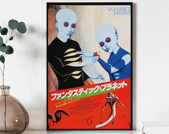 Póster de la película Planeta Fantástico, impresiones de arte mural, lienzo para regalo, recuerdo, decoración del hogar, arte mural para sala de estar