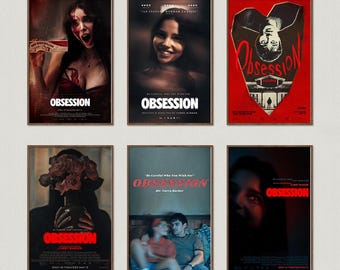 Obsession Movie Poster, Wall Art Prints, Art Poster, Canvas Material Gift, Keepsake, Home Decor, Live Room Wall Art