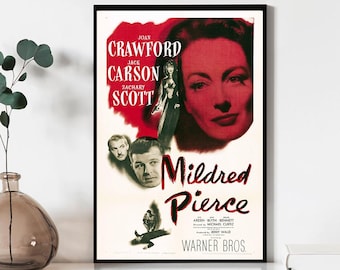 Mildred Movie Poster, Wall Art Prints, Canvas Material Gift, Keepsake, Home Decor, Live Room Wall Art