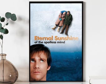 Eternal Sunshine of the Spotless Mind filmposter, kunst aan de muur wordt afgedrukt, canvas materiaal cadeau, aandenken, woondecoratie, live kamer kunst aan de muur