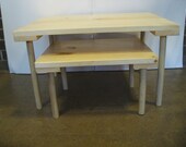 Set of 2 Montessori Nesting Floor Tables