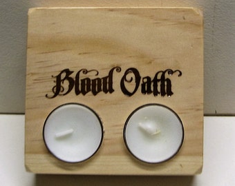 Blood Oath Kentucky Bourbon Candle Holder