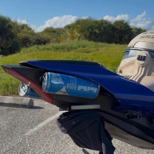 Quick Kan personalizado para bebidas energéticas de 8.4 oz en motocicleta