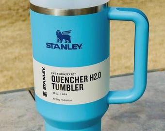 Gobelet Stanley FlowState Quencher H2.0 / 40 oz / Couleur : Bleu Perspective