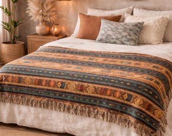 Coperta Boho, arazzo del sud-ovest, coperta da divano