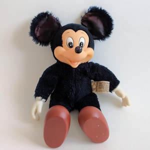 Vintage 1987 Applause Korean Mickey Mouse Plush Doll