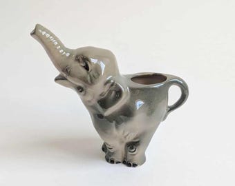 Vintage Japanese Elephant Creamer / Milk Jug