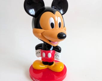 vintage 2002 * LARGE * tête à pompon Kelloggs & Disney Mickey Mouse