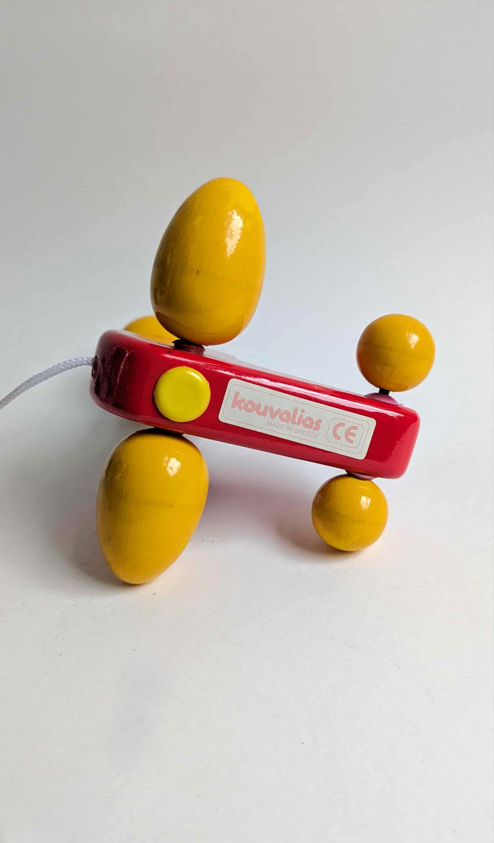 Vintage 1990s Kouvalias Wooden Seal Pull Toy - RARE - Etsy