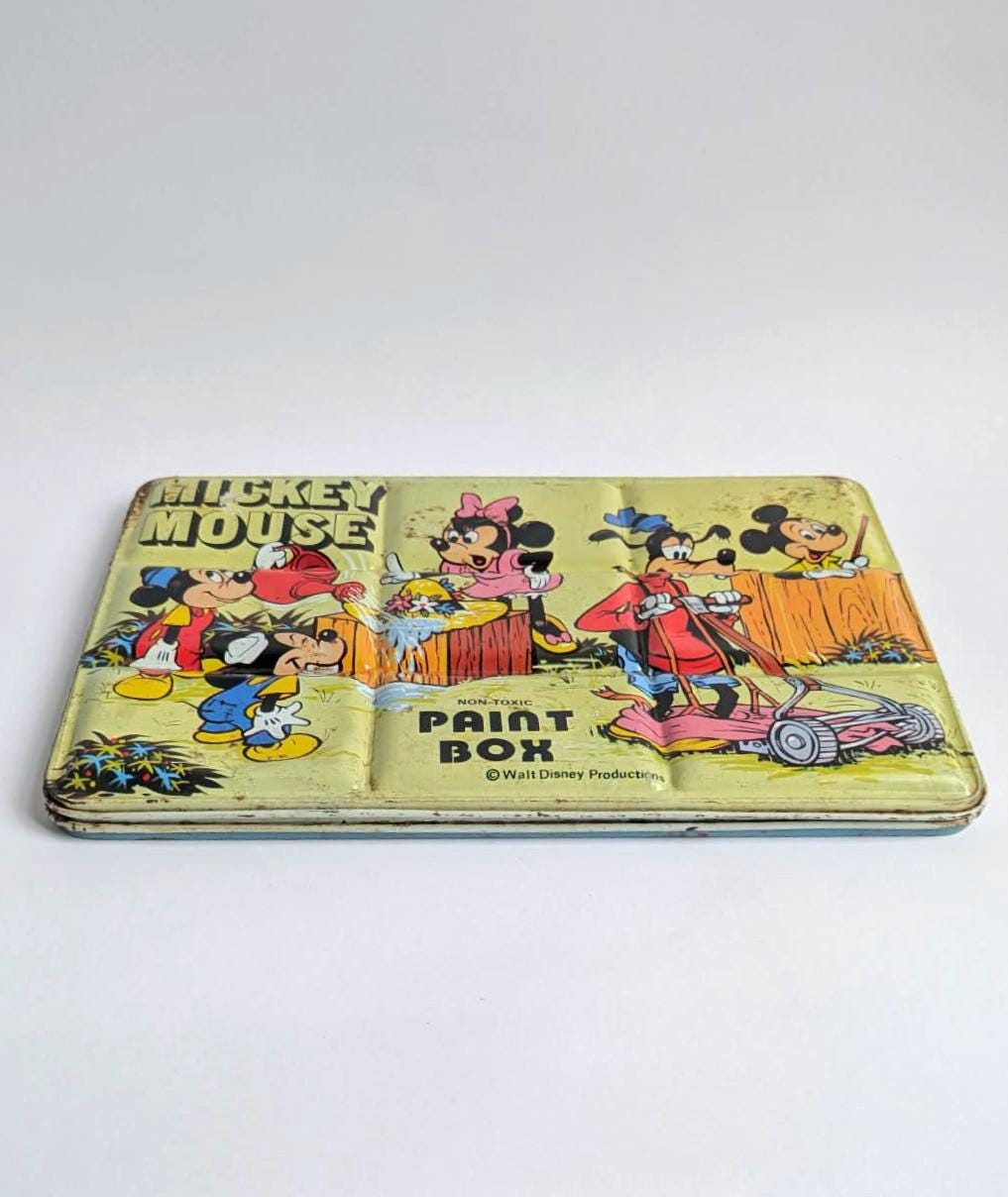 Vintage 1960s Page of London Mickey Mouse Paint Box - Etsy