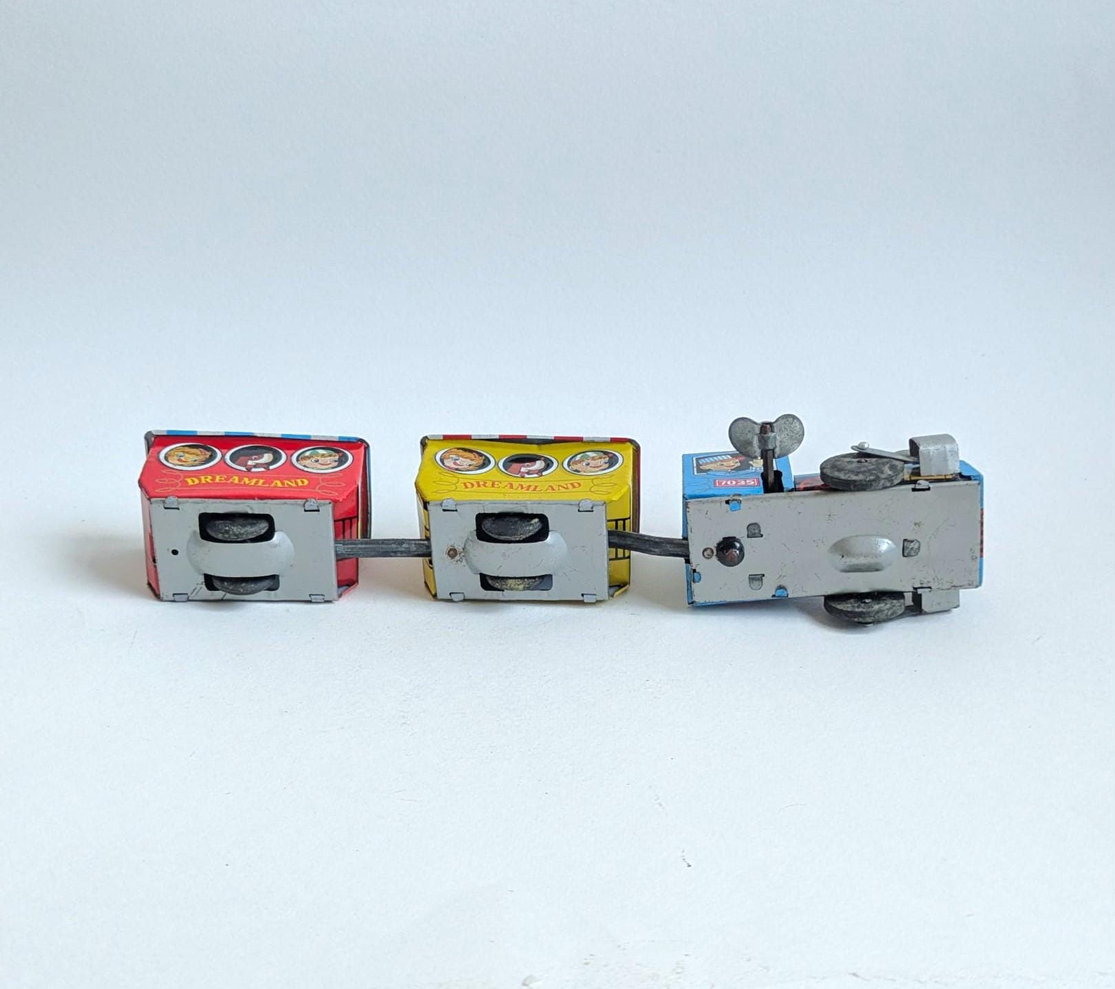 Vintage Japanese Dreamland Train Wind up Tin Toy - Etsy