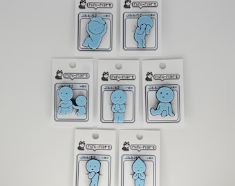 Adornos para zapatos Glow Buddies Bath Series: accesorios kawaii que brillan en la oscuridad