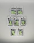 Glow Buddies Exercise Series Shoe Charms – Kawaii Glow-in-the-Dark Shoe Accessories product logo