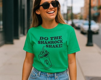 Do the Shamrock Shake Shirt – Retro St. Patrick’s Day Graphic Tee