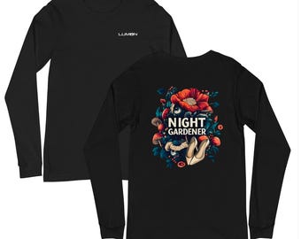 Severance Night Gardener Unisex Long Sleeve Tee (back)