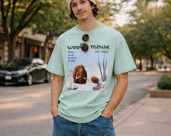 Woolly Mouse Graphic Tee, Extinct Animal Shirt, Science Gift