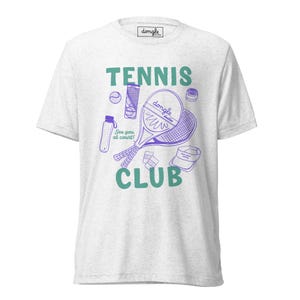 Tennis Club - icebreaker tshirt - meet your peeps in the streets - SOFTEST TSHIRT