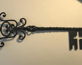 Decorative Wrought Iron Key
