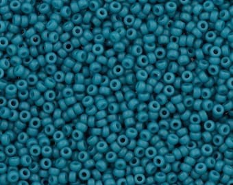 Miyuki 11-92051/11-2051 11/0 Opaque Special Dark Teal Blue 24 Grams