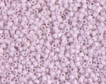 Miyuki Delica DB1524 11/0 Opaque Pale Rose Matte AB 7.2g