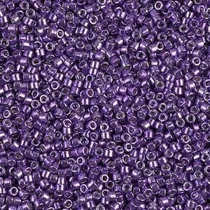 Miyuki Delica DB0430/DB430 11/0 Galvanized Dark Lilac 7.2g