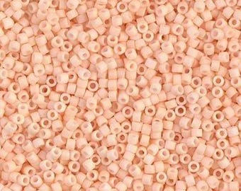 Miyuki Delica DB1512 11/0 Opaque Light Peach Matte 7.2g