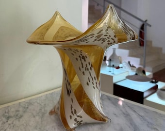 Murano glass vase