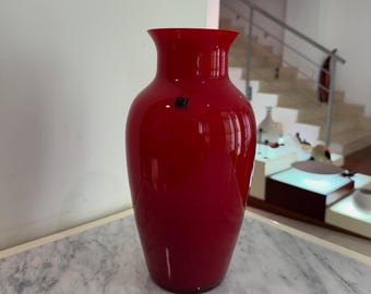 Murano glass vase by Carlo Moretti