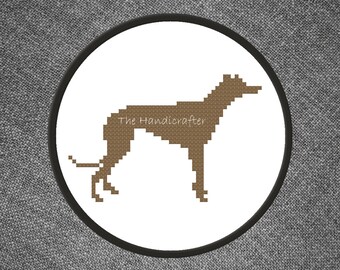 Greyhound Cross Stitch Pattern