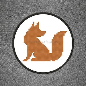 Fox Cross Stitch Pattern image 1