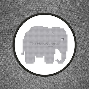 Elephant PDF Cross Stitch Pattern