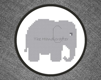 Elephant PDF Cross Stitch Pattern